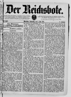 Der Reichsbote vom 09.07.1874