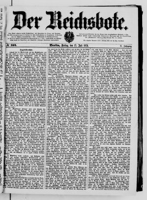 Der Reichsbote vom 17.07.1874