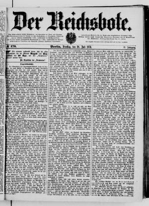 Der Reichsbote vom 28.07.1874