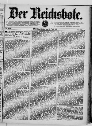 Der Reichsbote vom 31.07.1874