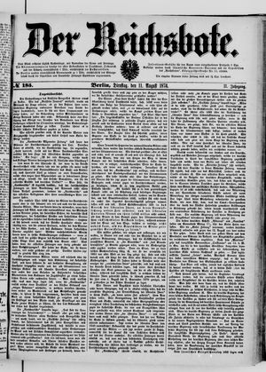 Der Reichsbote vom 11.08.1874