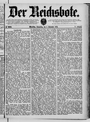 Der Reichsbote vom 03.09.1874