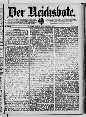 Der Reichsbote vom 06.09.1874