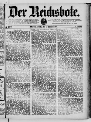 Der Reichsbote vom 08.09.1874