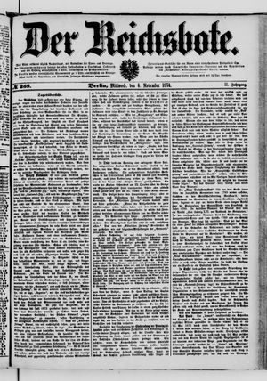 Der Reichsbote vom 04.11.1874