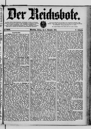 Der Reichsbote vom 06.11.1874