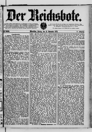 Der Reichsbote on Nov 13, 1874