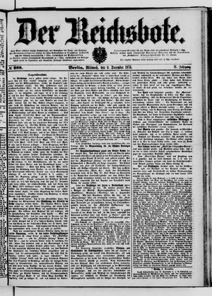 Der Reichsbote vom 09.12.1874