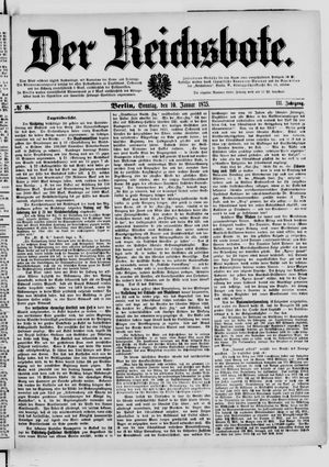 Der Reichsbote vom 10.01.1875
