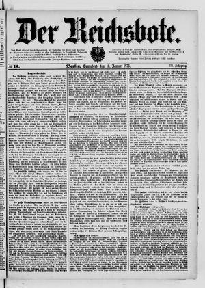 Der Reichsbote vom 16.01.1875
