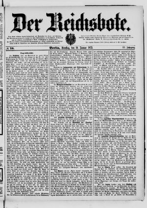Der Reichsbote vom 19.01.1875