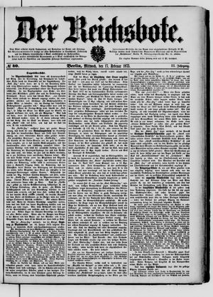 Der Reichsbote on Feb 17, 1875