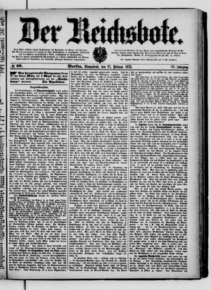 Der Reichsbote vom 27.02.1875