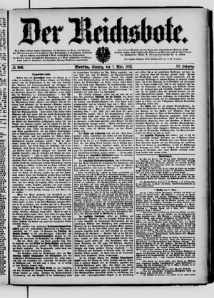 Der Reichsbote vom 07.03.1875