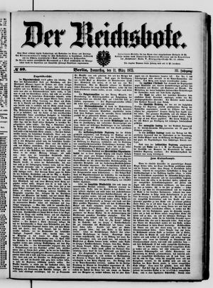 Der Reichsbote vom 11.03.1875