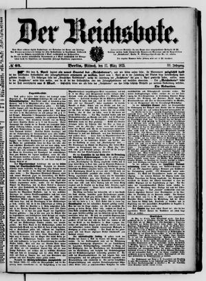 Der Reichsbote vom 17.03.1875