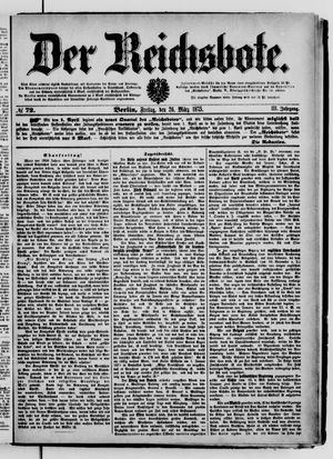 Der Reichsbote vom 26.03.1875