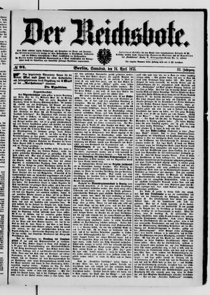 Der Reichsbote vom 24.04.1875
