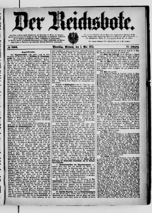 Der Reichsbote vom 05.05.1875