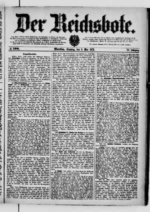 Der Reichsbote vom 09.05.1875