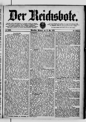 Der Reichsbote on May 12, 1875