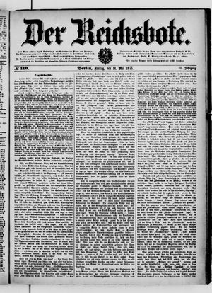 Der Reichsbote vom 14.05.1875