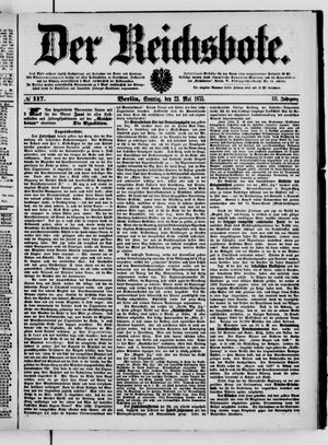 Der Reichsbote on May 23, 1875