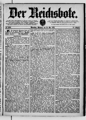 Der Reichsbote on May 26, 1875