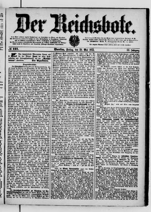 Der Reichsbote vom 28.05.1875