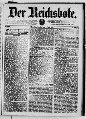 Der Reichsbote on Jun 1, 1875