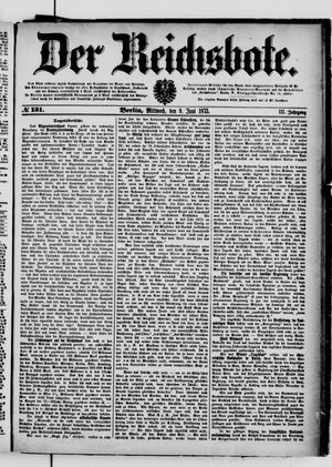 Der Reichsbote vom 09.06.1875