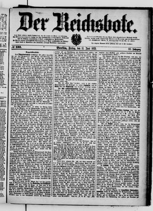 Der Reichsbote vom 11.06.1875