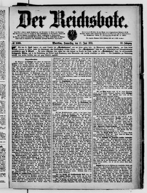 Der Reichsbote vom 17.06.1875