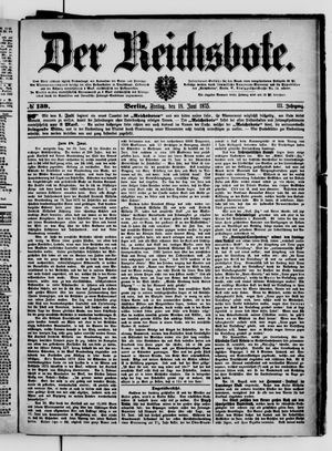 Der Reichsbote vom 18.06.1875
