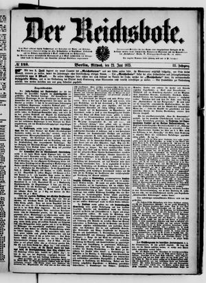 Der Reichsbote vom 23.06.1875