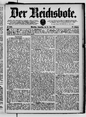 Der Reichsbote on Jun 24, 1875