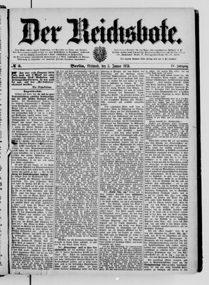 Der Reichsbote vom 05.01.1876