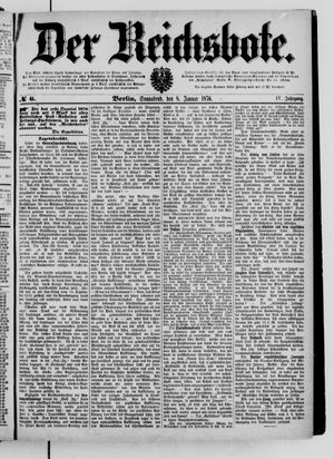 Der Reichsbote vom 08.01.1876