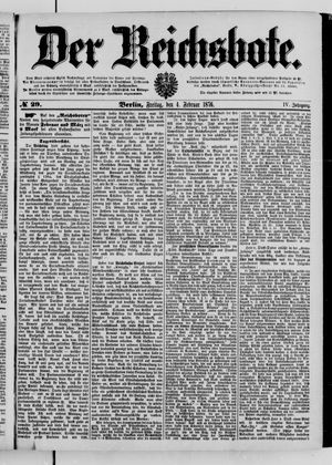 Der Reichsbote vom 04.02.1876