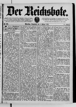 Der Reichsbote vom 05.02.1876