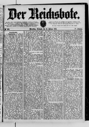 Der Reichsbote vom 16.02.1876