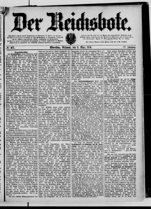 Der Reichsbote vom 08.03.1876
