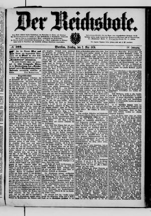 Der Reichsbote vom 02.05.1876