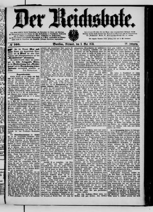Der Reichsbote vom 03.05.1876