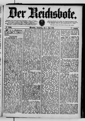 Der Reichsbote vom 01.06.1876