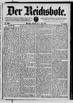 Der Reichsbote on Jun 7, 1876