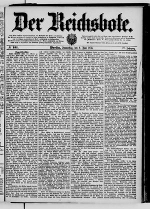 Der Reichsbote on Jun 8, 1876
