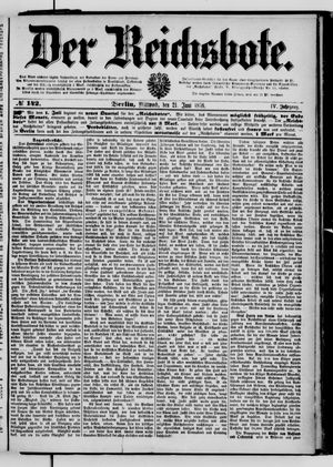 Der Reichsbote on Jun 21, 1876