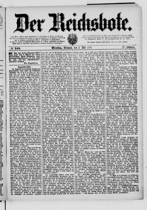 Der Reichsbote vom 05.07.1876