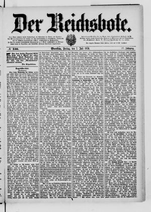 Der Reichsbote vom 07.07.1876